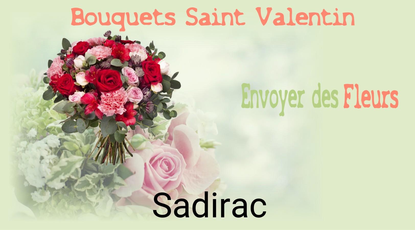Roses de Saint-Valentin livrées à Sadirac